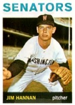 1964 Topps Baseball Cards      261     Jim Hannan